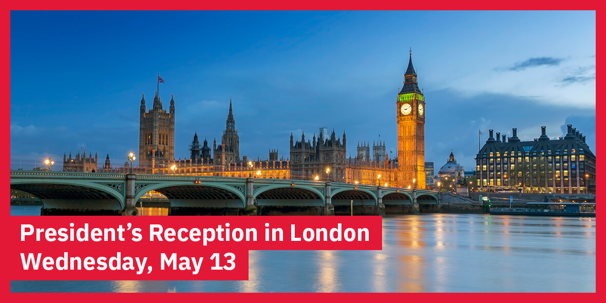 President's Reception in London